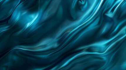 Fototapeta premium Dark blue mint sea teal jade emerald turquoise light blue abstract silk background. Color gradient blur. Rough grunge grain noise. Brushed matte shimmer. Metallic foil effect. Design. Template. design