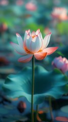 pink lotus flower