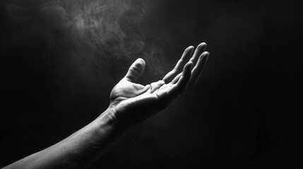 Image of hands raised to the sky. World Suicide Prevention Day.
