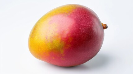 Mango with clipping path on white background