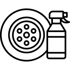 Tire Cleaning Icon