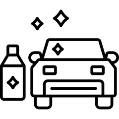Car Wash Shampoo Icon