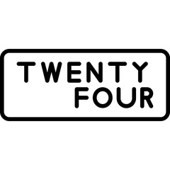 Twenty Four Icon