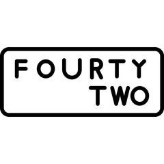 Forty Two Icon