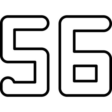 Fifty Six Icon