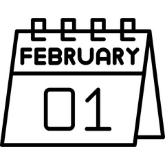 February 1 Icon