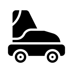 Roller Skates glyph icon