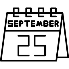 September 25 Icon