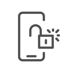 Locks related icon outline and linear vector.	
