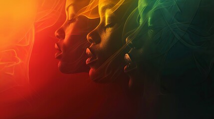 Black History Month, Juneteenth freedom day background