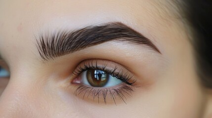 Elegant eyebrow shaping gel, perfect eyebrows, precise application for flawless brows