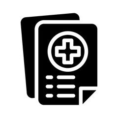 Fototapeta premium file glyph icon