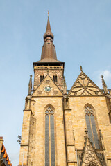 Obraz premium St. Mary's Church (Marienkirche) Osnabrück Lower Saxony (in german Niedersachsen) Germany