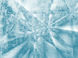 Niebieskie tło ściana kształty tekstura © Alythier