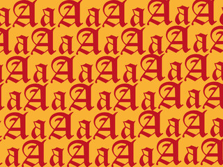 seamless pattern with numbers