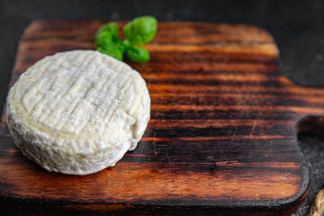 goat cheese natural fresh appetizer meal food snack on the table copy space food background rustic...