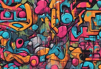 graffiti on the wall