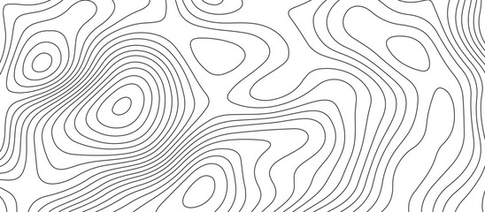 White topology and topography vector design abstract background contour map texture for print works