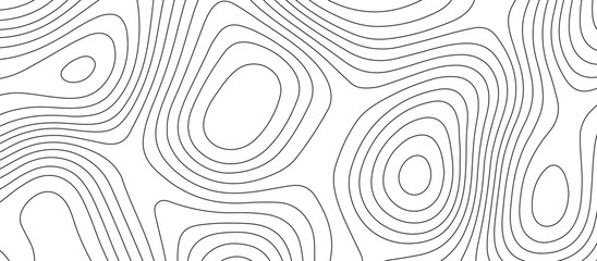 White topology and topography vector design abstract background contour map texture for print works