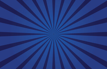 blue rays sunburst background design template