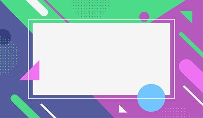 Abstract geometric background vector template