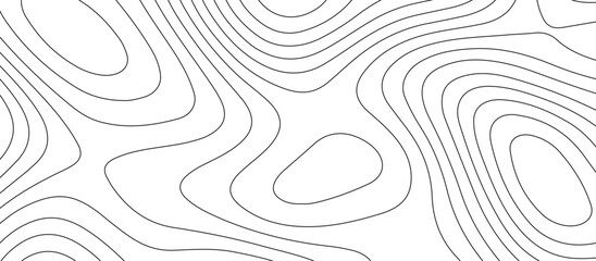 White topology and topography vector design abstract background contour map texture for print works
