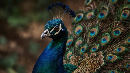 A sentence evoking the allure of a peacock, symbol of beauty and pride in many cultures ai_generated
