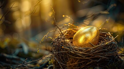 Gold nest egg security. Generative AI