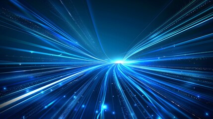 Abstract vector, futuristic energy, lights, blue, energy