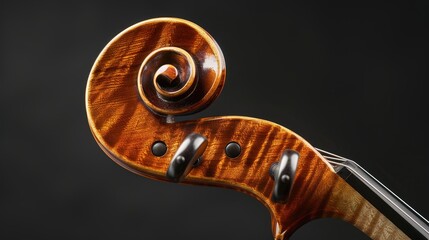Violin, symphony of emotions. Generative AI