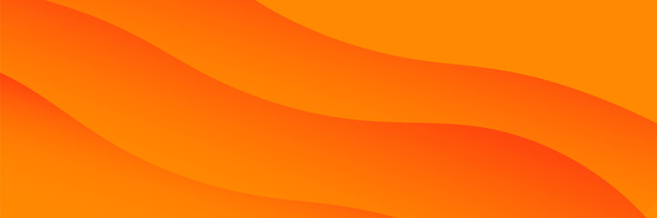 abstract orange banner background. futuristic technology style. vector