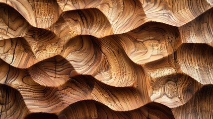 Carved Wooden Texture