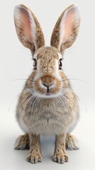 Fototapeta premium A rabbit with long ears