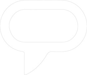 Comment icon outline