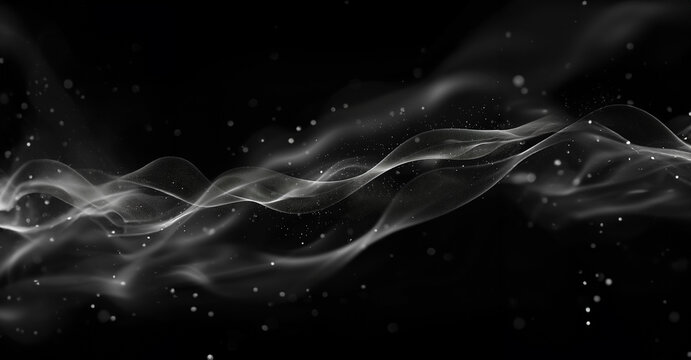black backgraound,smoke, light, wave, black, blue, design, motion, curve, shape, pattern, color, art, 