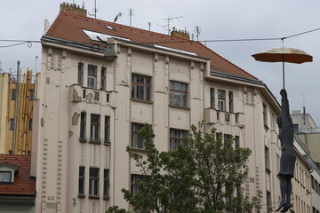 Sculpture in the city of Prague