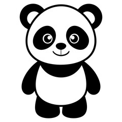 A cute Panda Vector illustration