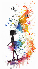 charming fairy drawing (5)-T