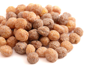 Chocolate Peanut Butter Flavored Breakfast Cereal Balls
