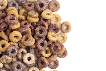 Healthy Blueberry Banana Vegetable and Fruit Flavored Breakfast Cereal Rings
