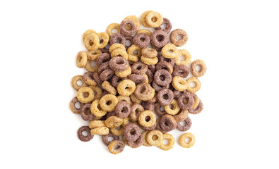 Healthy Blueberry Banana Vegetable and Fruit Flavored Breakfast Cereal Rings
