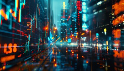 Obraz premium Announcing the approval and listing of a cryptocurrency and Bitcoin ETF on stock exchanges for