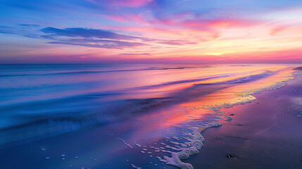 Obraz premium sunset over the ocean