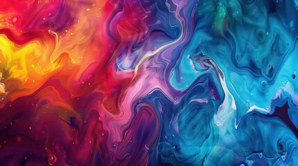 Colorful abstract background. Generative AI