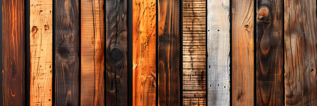 Fondo de tablas de madera usada