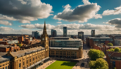 Fototapeta premium Stunning Leeds England