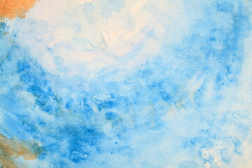 Abstract design colorful watercolor stains picture painting illustration background 
Colorful aquarelle wash drawing design wallpaper hand painted watercolor brush strokes painted background 
