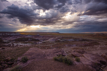 Stormy Desert Skies
