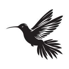 Bird silhouette vector illustration