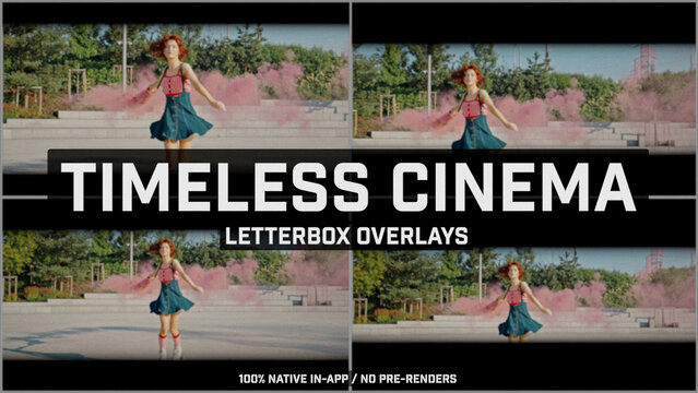 Timeless Cinema LetterBox Overlays